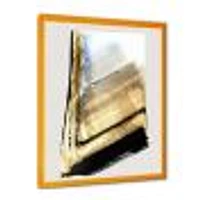 Black And Gold Cubic Expression XI Wall Art