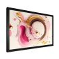 Pink Watercolor Circular Abstract Wall Art