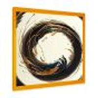 Gold Glamour Circle 1 Wall Art