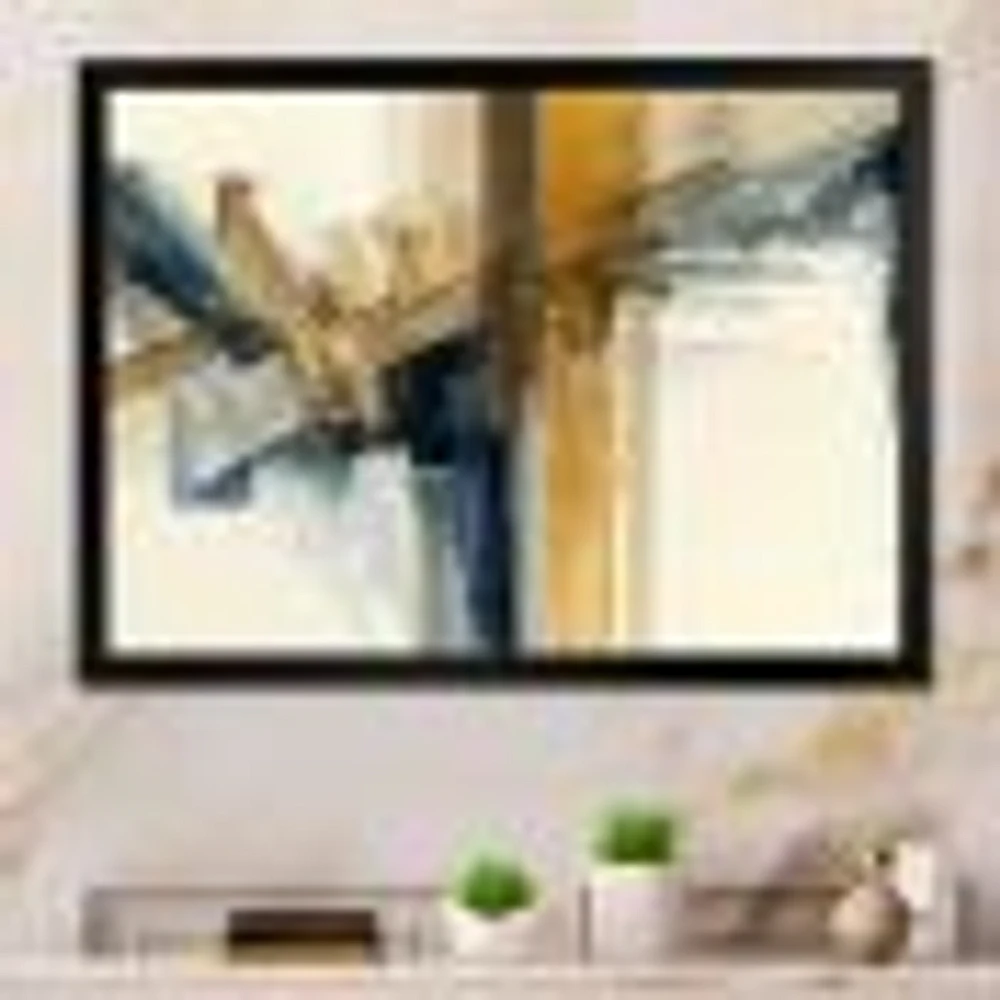 Modern Watercolor Abstract Wall Art