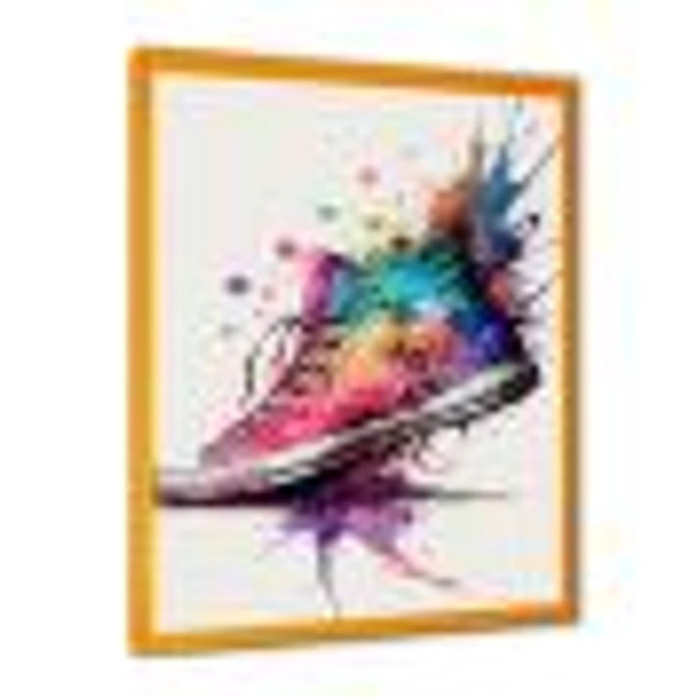 Multicolor Sneaker Shoe I Wall Art