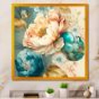 Multi-Color Blooming Flowers V Wall Art