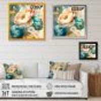 Multi-Color Blooming Flowers V Wall Art