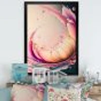 Multicolor Liquid Ink Tulip Flowers IV Wall Art