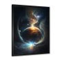 Deep Space Planet Fusion IV Wall Art