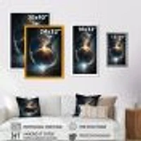 Deep Space Planet Fusion IV Wall Art