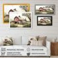 Colorful Beach House Wall Art