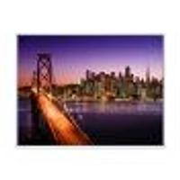 Toile  « San Francisco skyline and Bay Bridge »