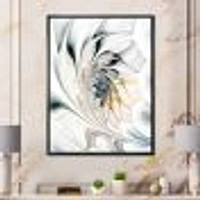 White Stained Glass  Wall Art Canvas