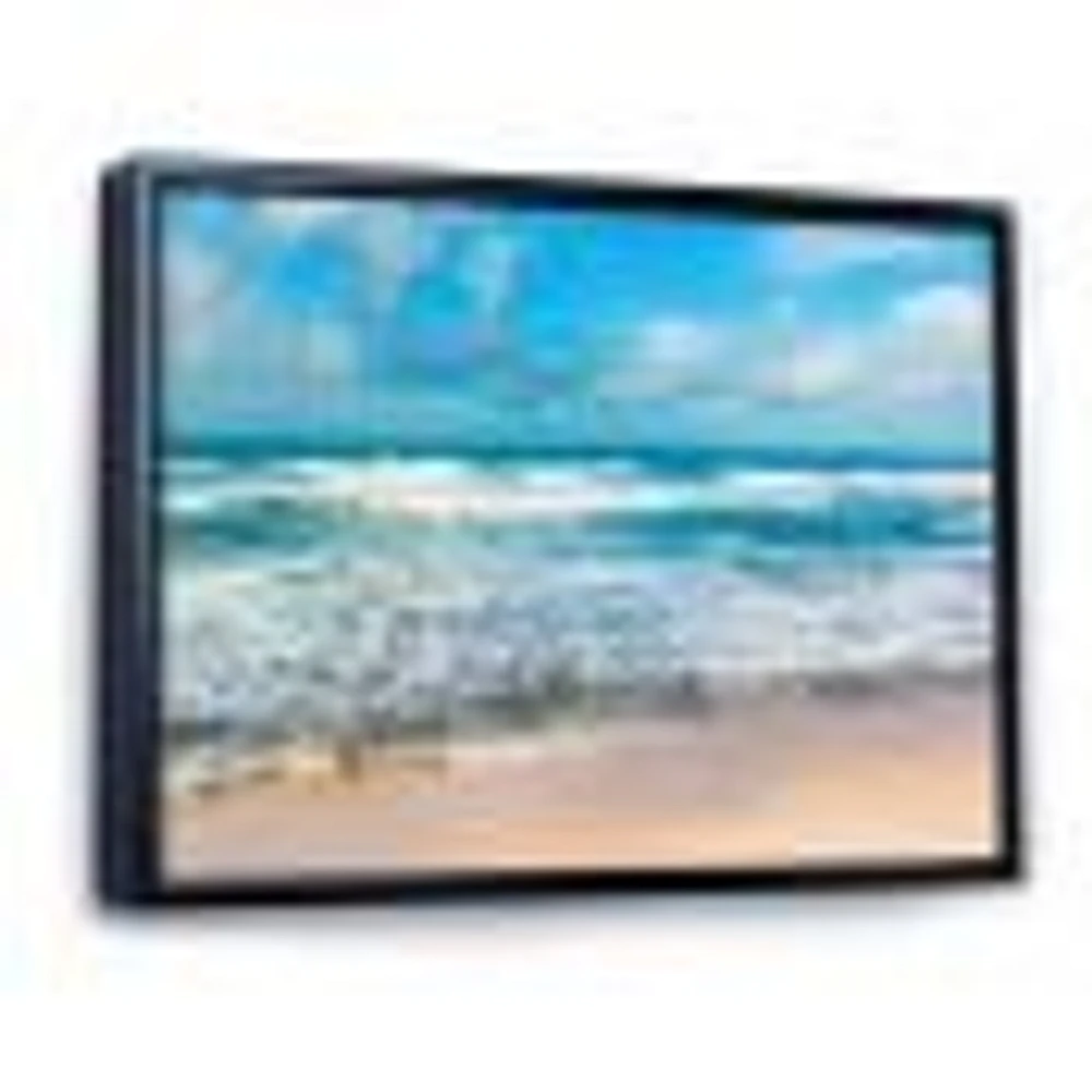 indian Ocean Panoramic View  Canvas Art