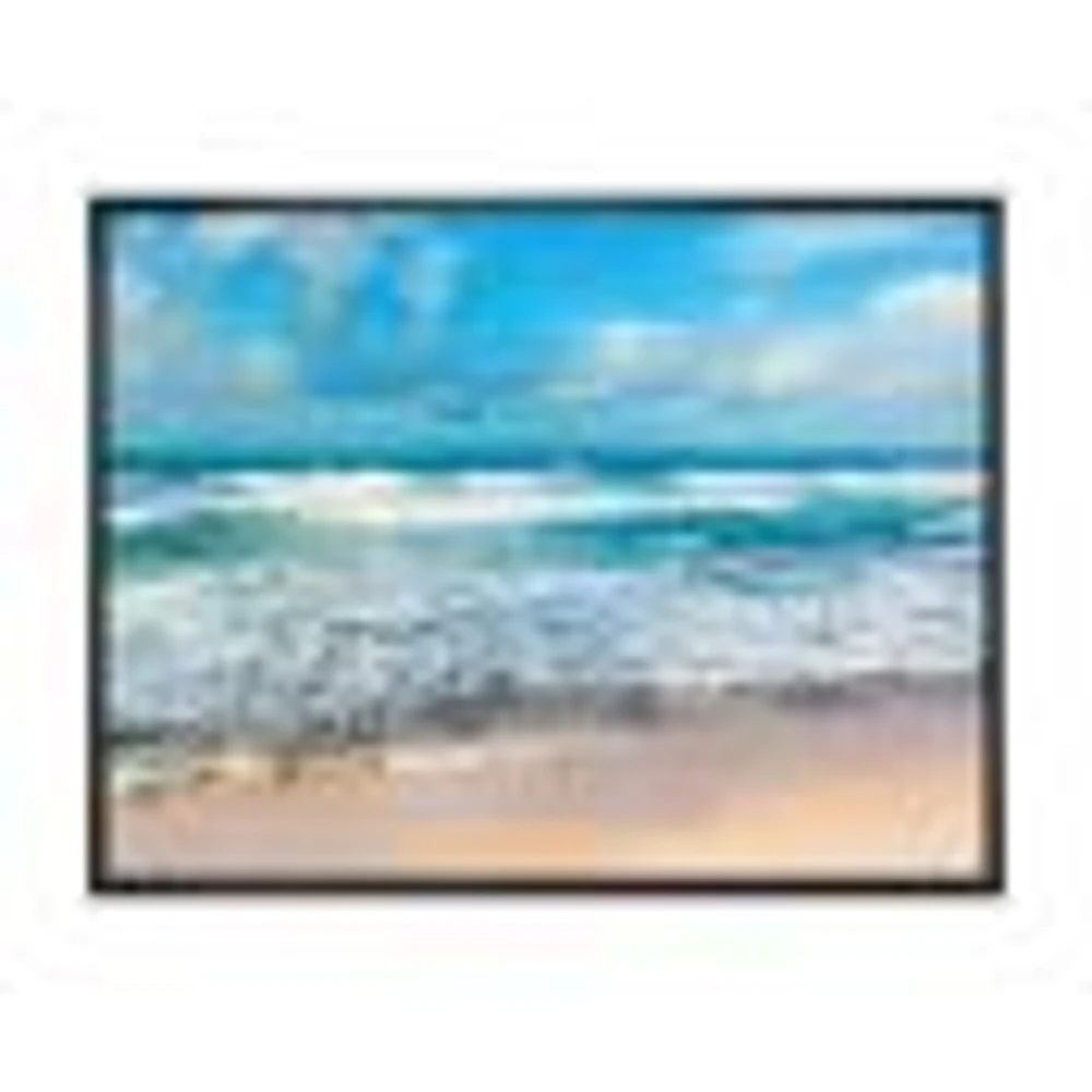 indian Ocean Panoramic View  Canvas Art