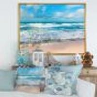 indian Ocean Panoramic View  Canvas Art