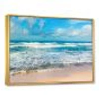 indian Ocean Panoramic View  Canvas Art