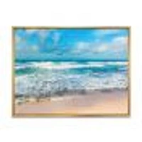 indian Ocean Panoramic View  Canvas Art