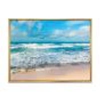 indian Ocean Panoramic View  Canvas Art