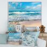 indian Ocean Panoramic View  Canvas Art