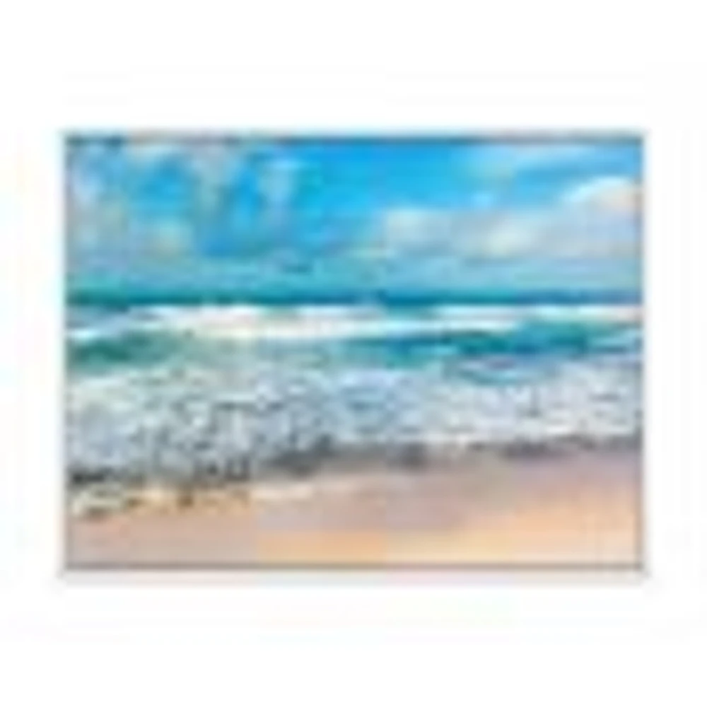 indian Ocean Panoramic View  Canvas Art