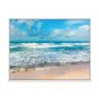 indian Ocean Panoramic View  Canvas Art