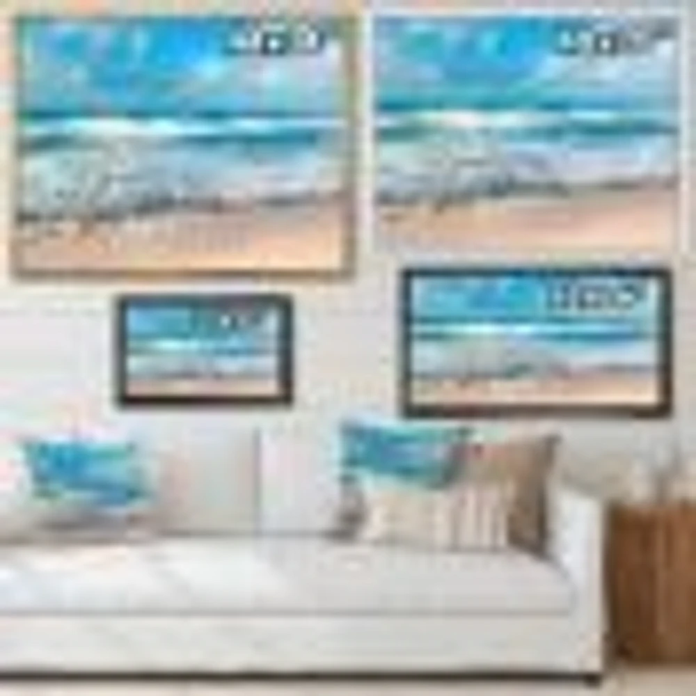 indian Ocean Panoramic View  Canvas Art