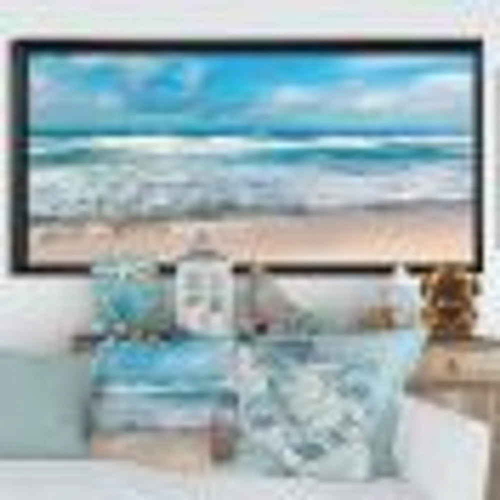 indian Ocean Panoramic View  Canvas Art