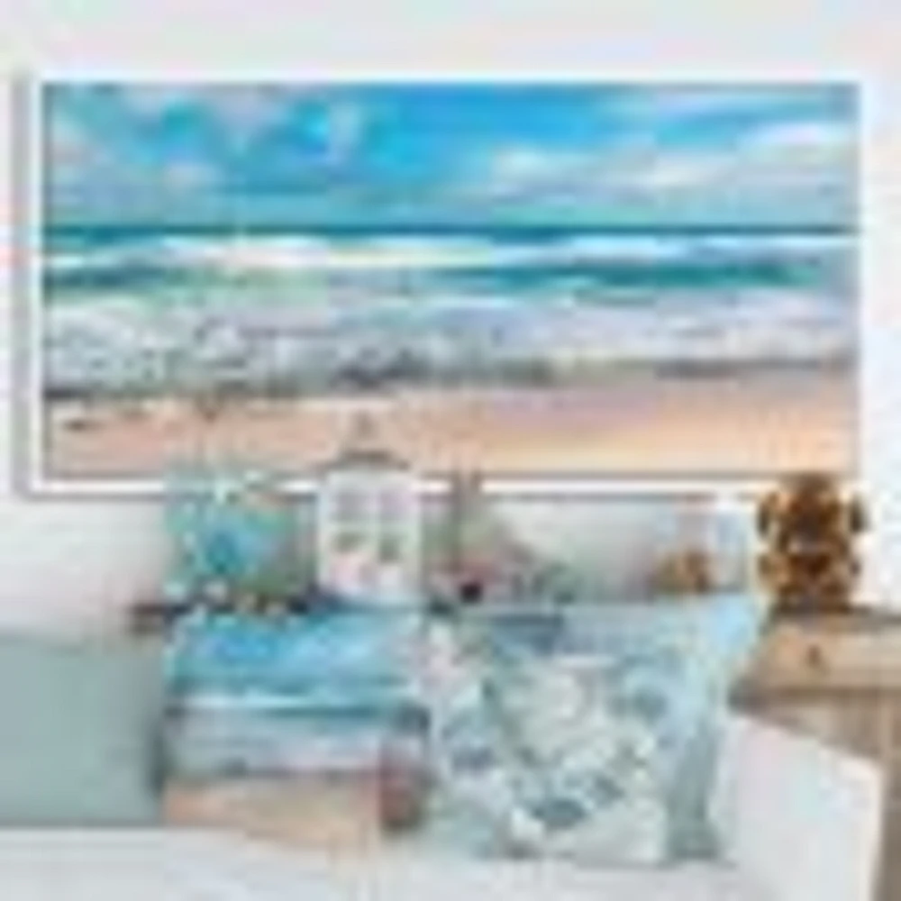 indian Ocean Panoramic View  Canvas Art