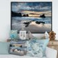 Beautiful Porthcothan Bay Canvas Wall Art