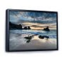 Beautiful Porthcothan Bay Canvas Wall Art