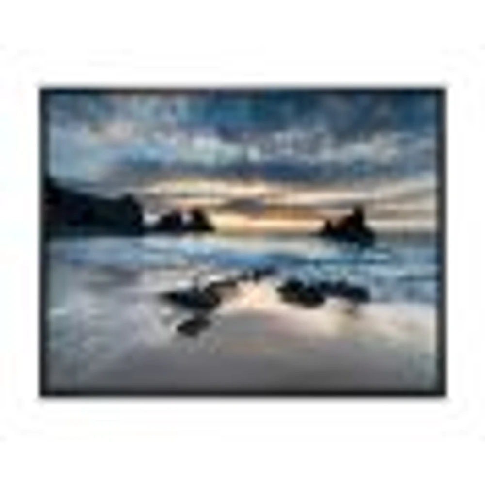 Beautiful Porthcothan Bay Canvas Wall Art