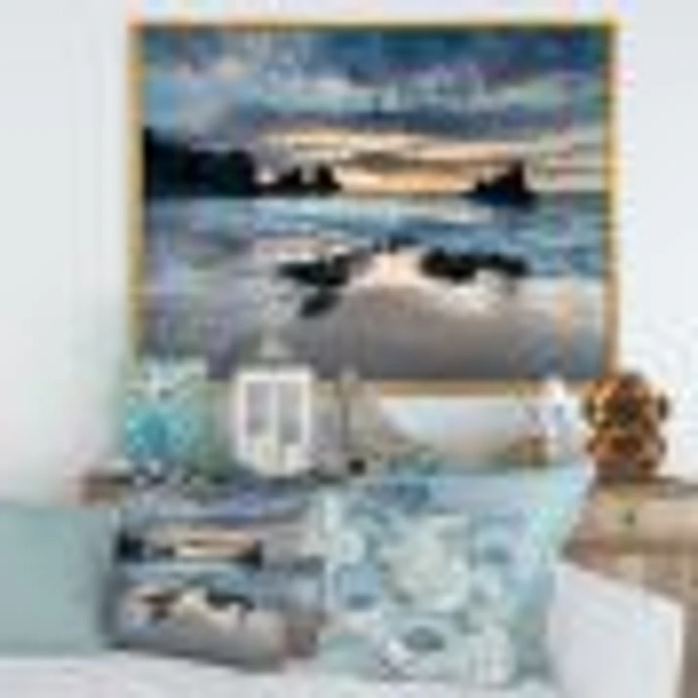 Beautiful Porthcothan Bay Canvas Wall Art