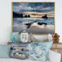 Beautiful Porthcothan Bay Canvas Wall Art