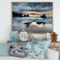 Beautiful Porthcothan Bay Canvas Wall Art