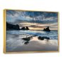 Beautiful Porthcothan Bay Canvas Wall Art