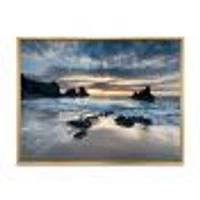 Beautiful Porthcothan Bay Canvas Wall Art