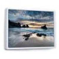 Beautiful Porthcothan Bay Canvas Wall Art