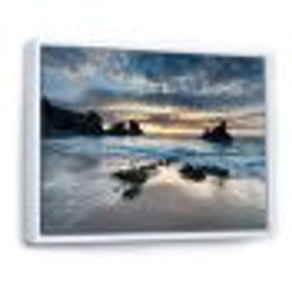 Beautiful Porthcothan Bay Canvas Wall Art