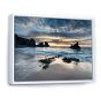 Beautiful Porthcothan Bay Canvas Wall Art