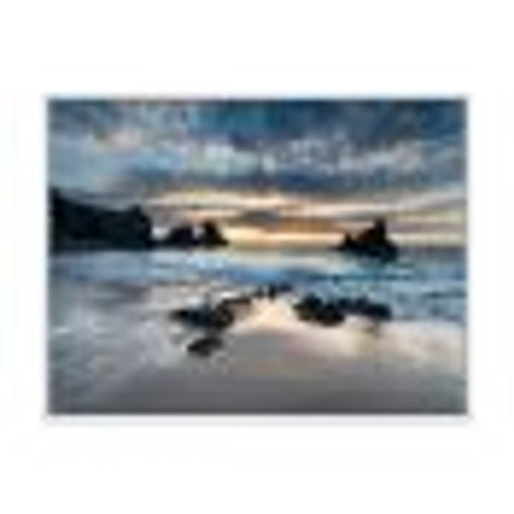 Beautiful Porthcothan Bay Canvas Wall Art