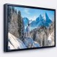 Winter the Bavarian Alps  Wall Art