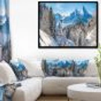 Winter the Bavarian Alps  Wall Art