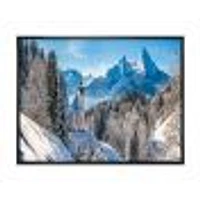 Winter the Bavarian Alps  Wall Art