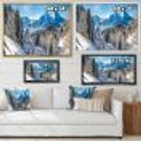 Winter the Bavarian Alps  Wall Art