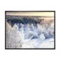 Toile « Beautiful Winter Panorama