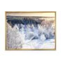 Toile « Beautiful Winter Panorama