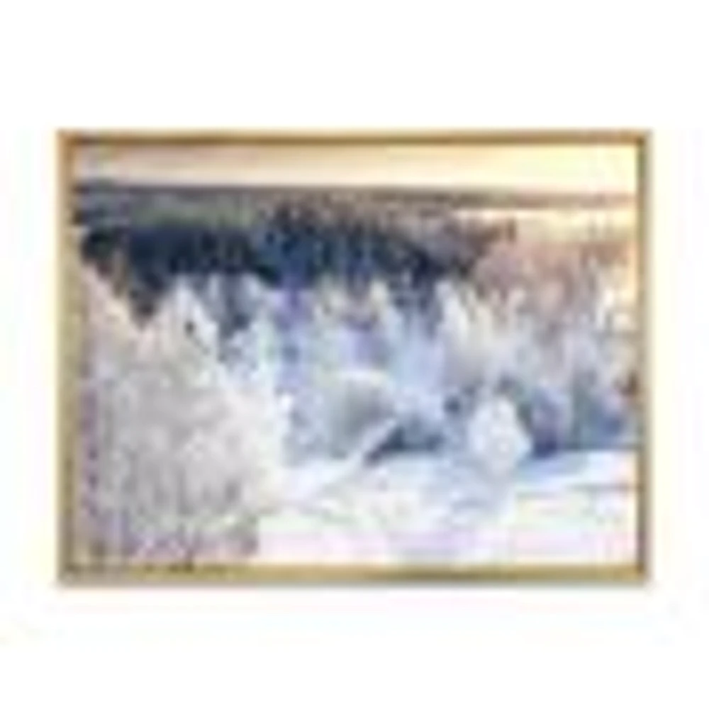 Toile « Beautiful Winter Panorama