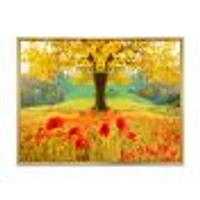 Toile « Beautiful Autumn Yellow Tree