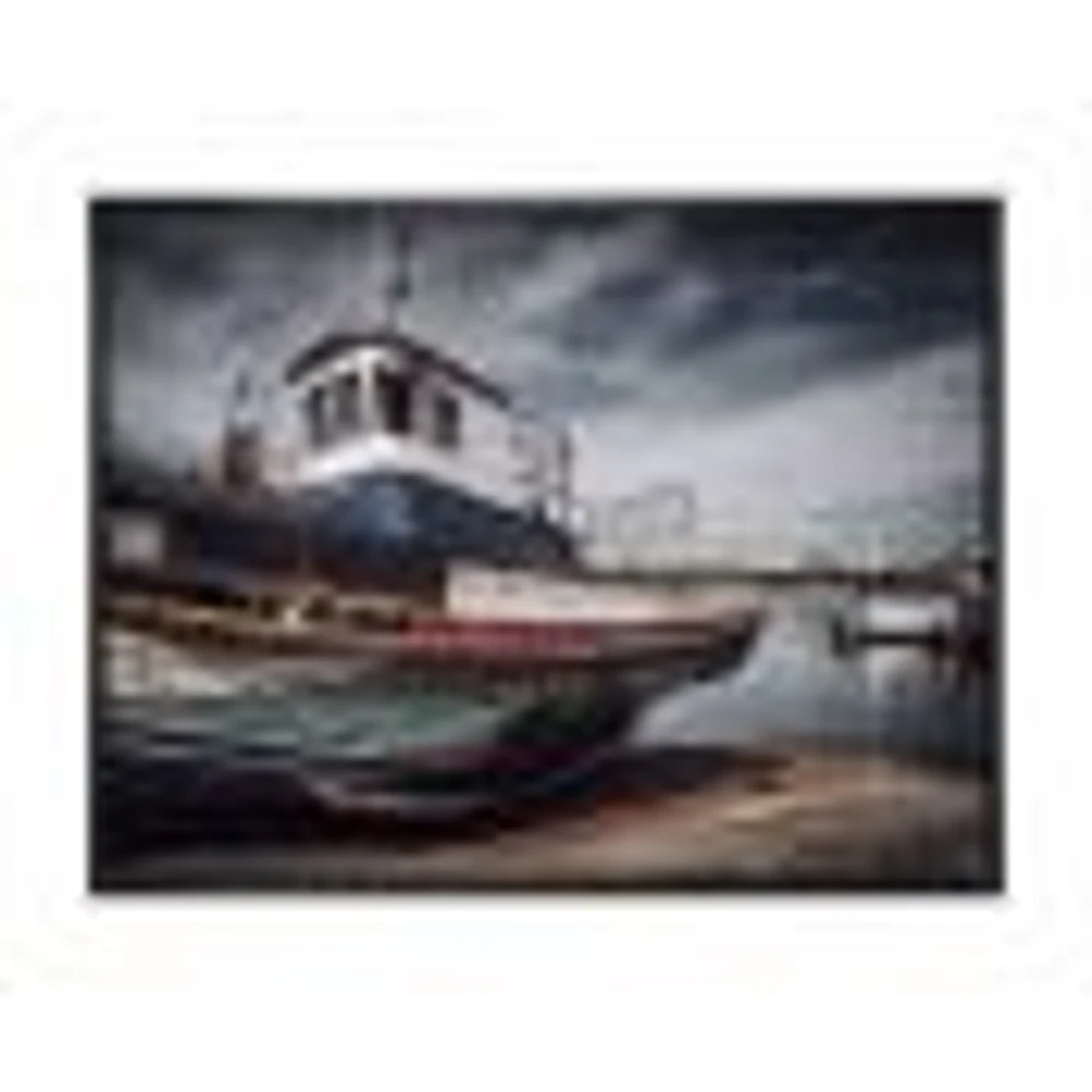 Old Fishing Boat  Wall Art