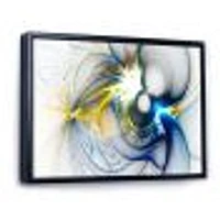 Shining Multi Colored Plasma  Wall Art Canvas