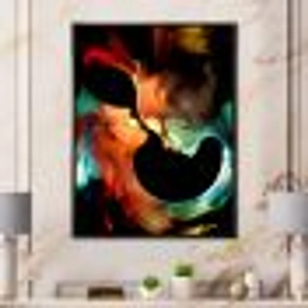 Realms of Paint - Abstract People  Canvas Wall Art Print