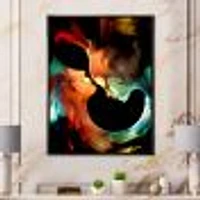 Realms of Paint - Abstract People  Canvas Wall Art Print