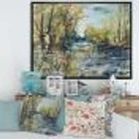 Toile « Rocky River the Forest »